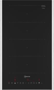 Neff T63TDX1L0 - N 70, Domino-Kochfeld, Flex-Induktion, 30 cm, Schwarz, Mit Rahmen aufliegend